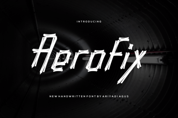 Aerofix Font for Creative Projects