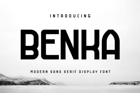 Benka Font for Bold Branding