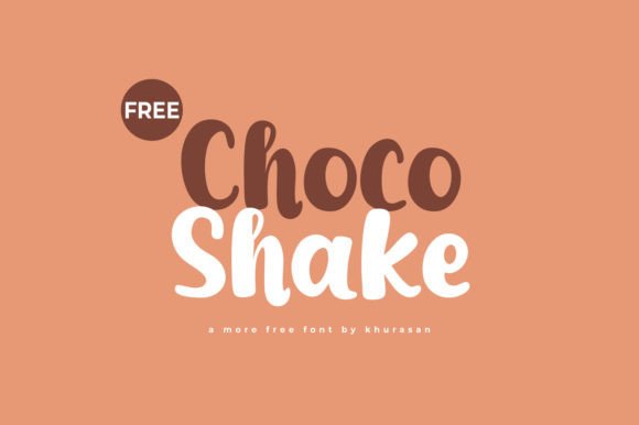 Choco Shake Font Review: A Cute Display Typeface for Branding