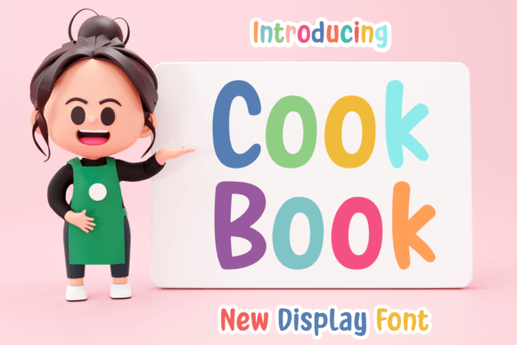 Cook Book Font for Creative Campaigns