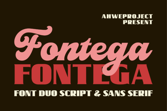 Fontega Duo Review: A Luxurious Script and Serif Font for Branding