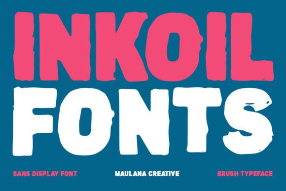 Inkoil: A Bold Font for Business Branding