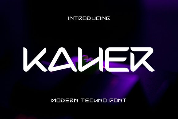 Kaher Font for Creative Projects