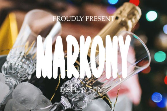 Markony: A Playful Display Font