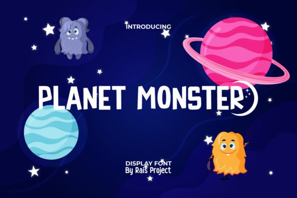 Planet Monster Font for Bold Branding