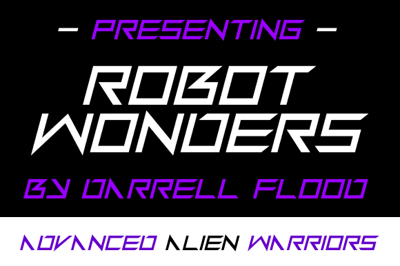 Robot Wonders Font Review for Modern Brand Design