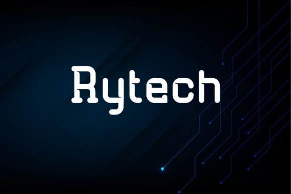 Rytech: A Modern Technology Font