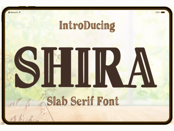 Shira Font: Bold & Stylish