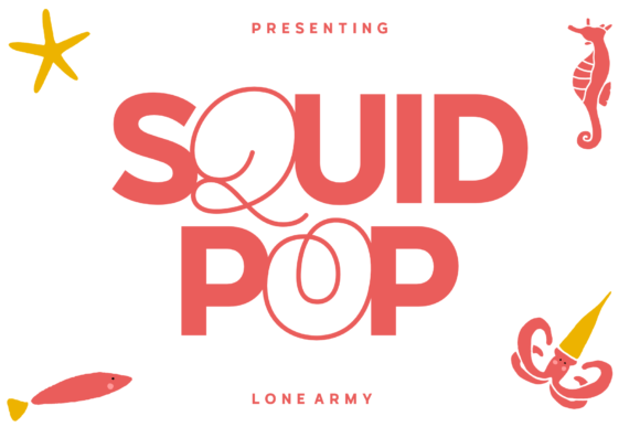 Squid Pop Font for Business Branding