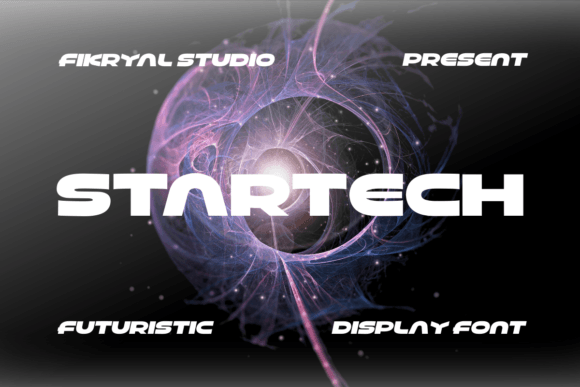Startech: A Futuristic Display Font