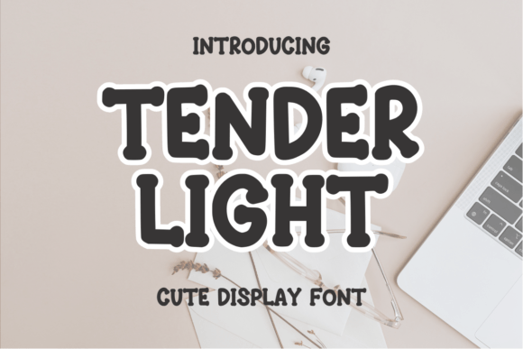 Tender Light Display Font for Modern Web Design