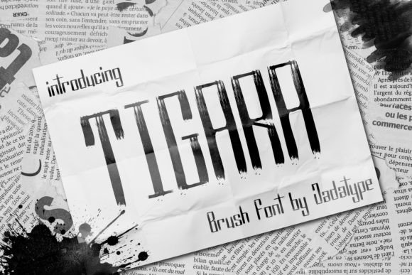 Tigara Font for Bold Web Design